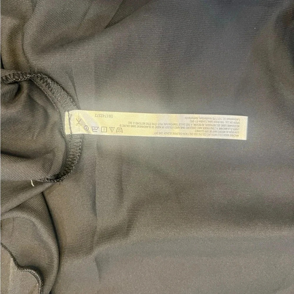 Free People Moonbeams  Lace Trim Satin Robe | Black | Size Small | NWT - Picture 12 of 13